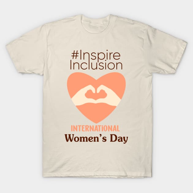 International Women's Day 2024 Inspire Inclusion T-Shirt by anonshirt